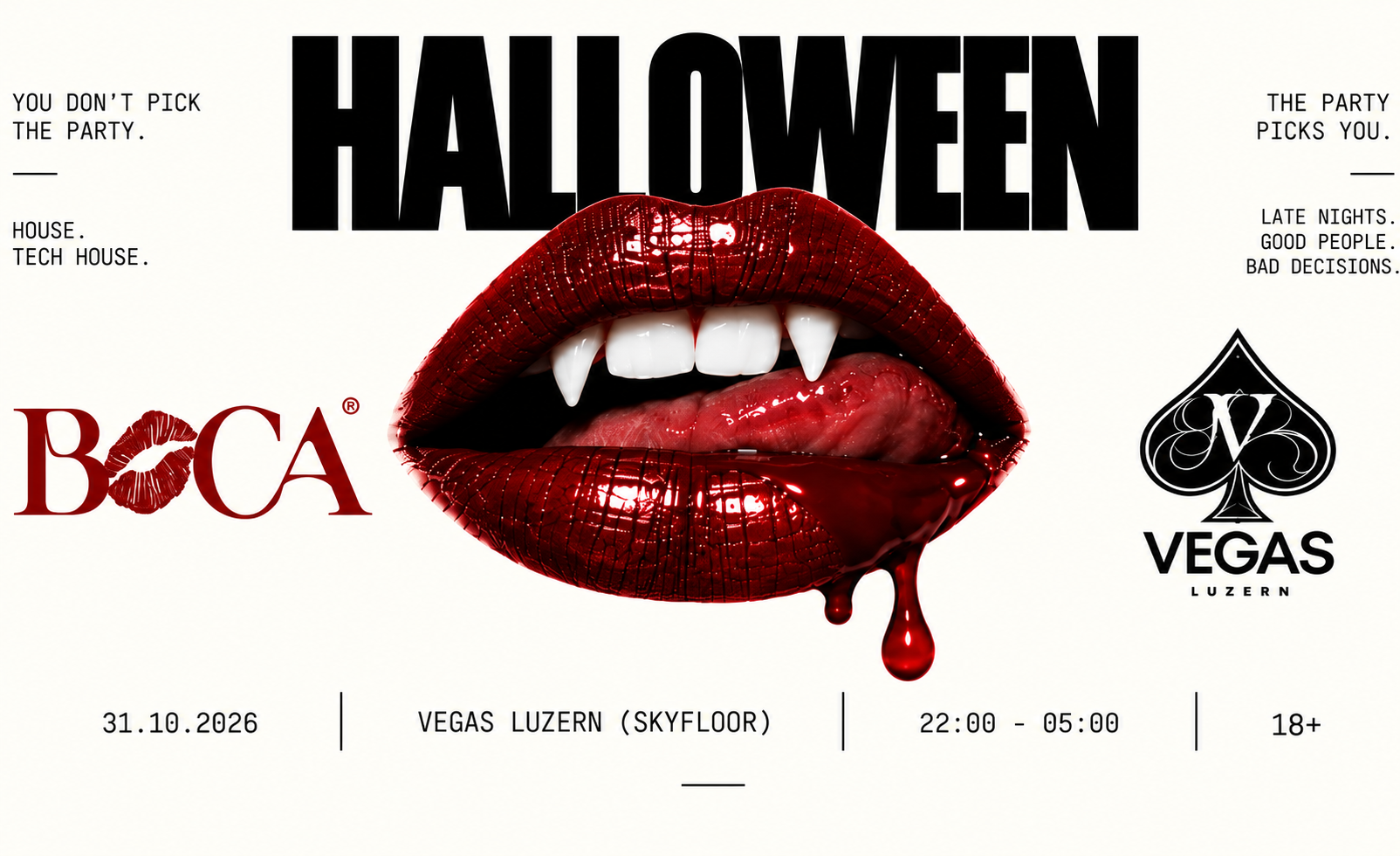 Titelbild: Halloween - BOCA X VEGAS